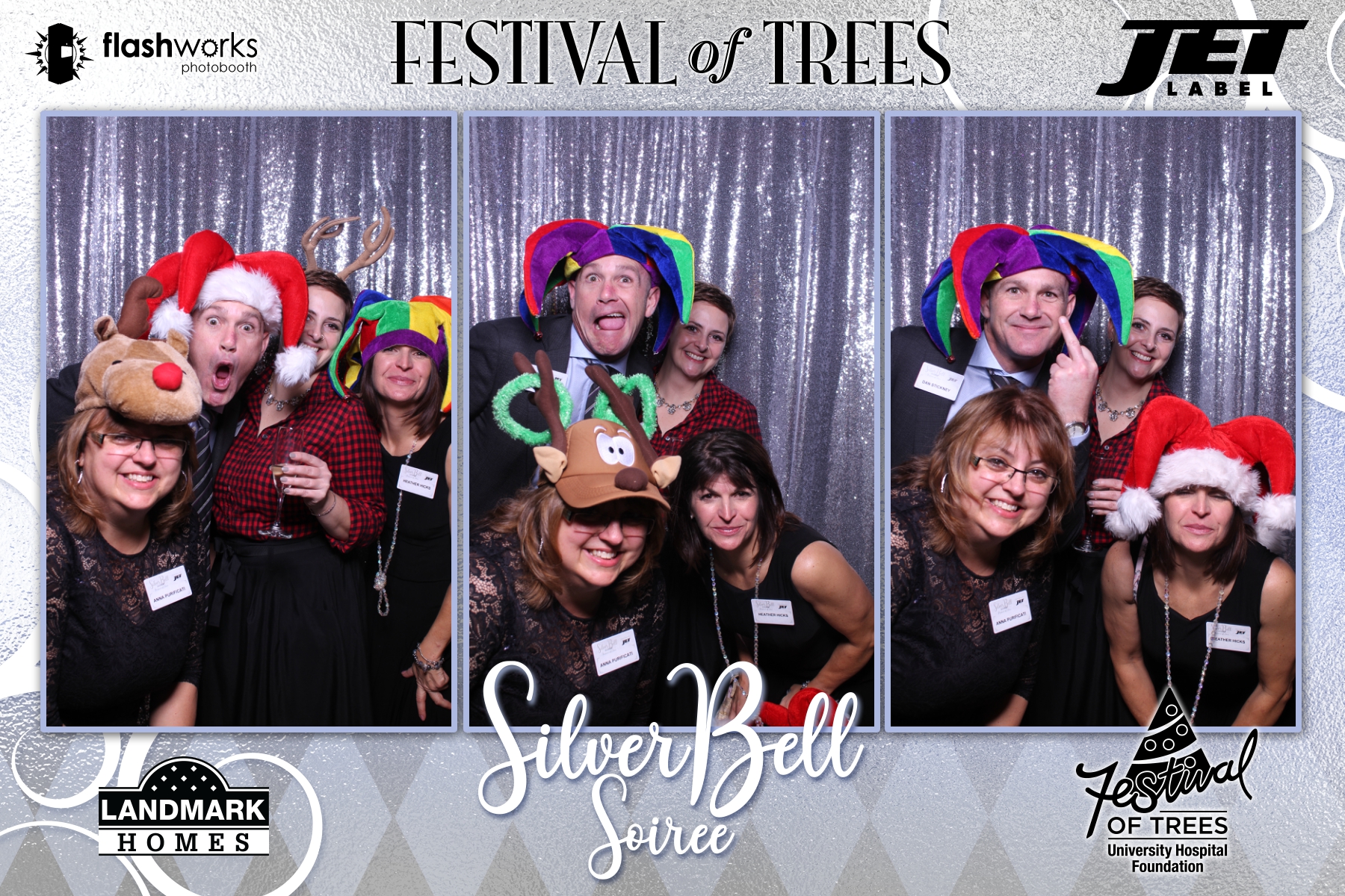Festival of Trees Silver Bell Soiree - Photos and GIFs | View more photos from the event at gallery.flashworksphotobooth.com/u/FlashworksPhotoboothInc/Festival-of-Trees-Silver-Bell-Soiree-Photos-and-GIFs